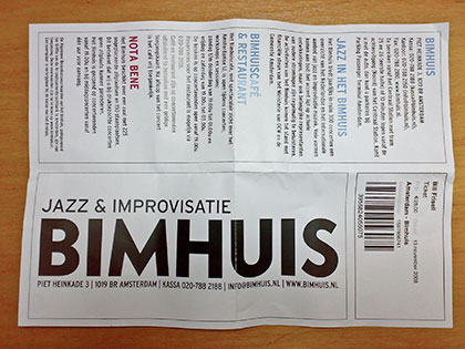 Bill Frisell e-ticket Bill Frisell e-ticket